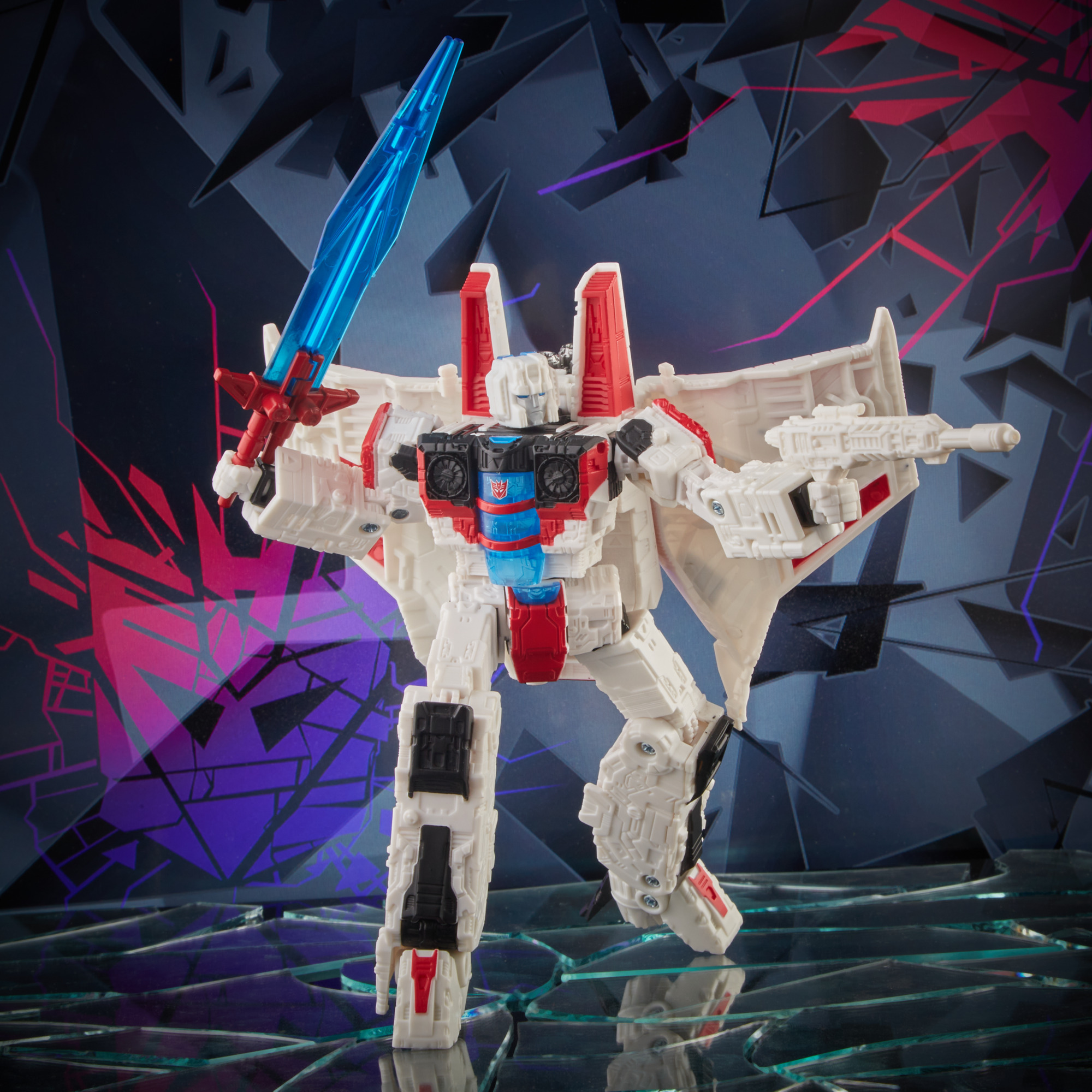 Transformers Shattered Glass Starscream Voyager offers Class Hasbro Pulse Exclusive